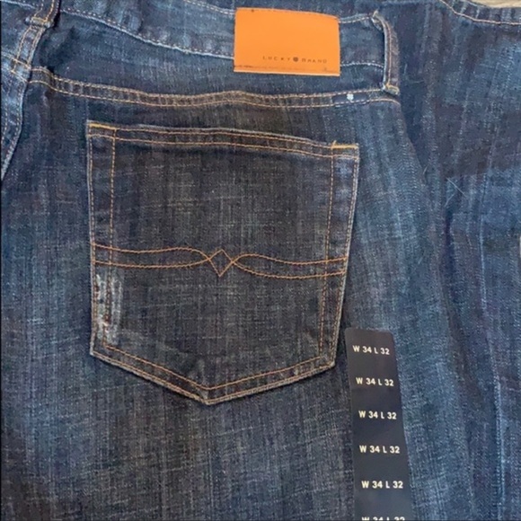 Lucky brand men’s 34x32 Relaxed boot BRAND NEW - Picture 4 of 8